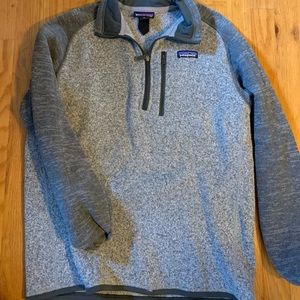 Patagonia long sleeve quarter zip sweater. Size Medium.